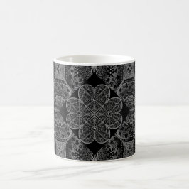 Ceramic snöre Black Kaffemugg