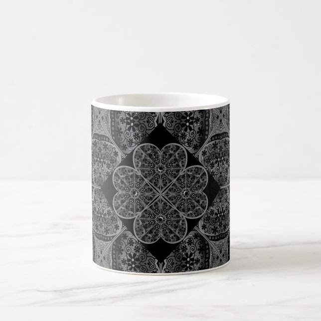 Ceramic snöre Black Kaffemugg (Center)