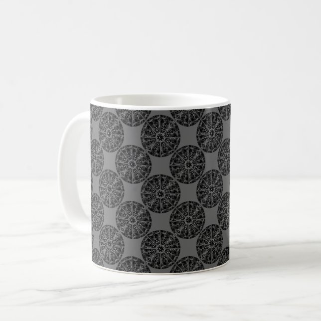 Ceramic snöre Black Kaffemugg (Framsida vänster)