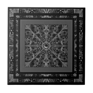 Ceramic snöre Black Kakelplatta
