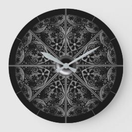 Ceramic Snöre Black Stor Klocka