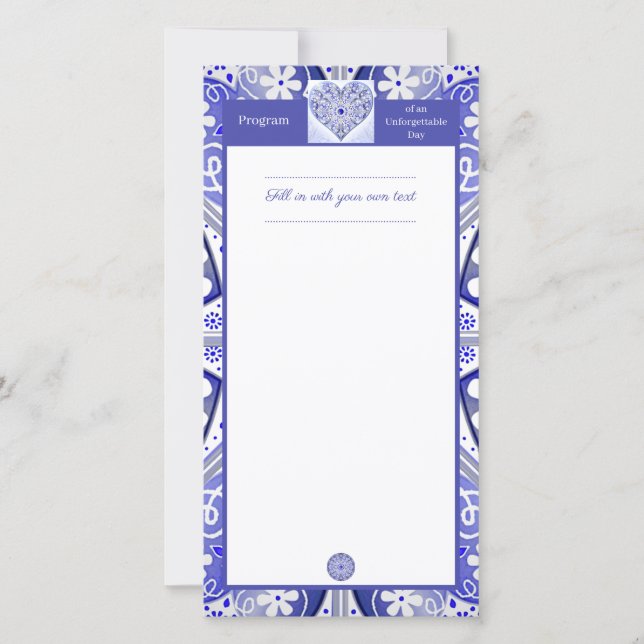 Ceramic snöre Blue of Greece (Framsida)