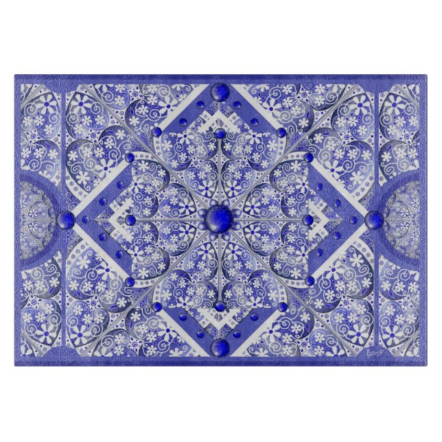 Ceramic Snöre Blue of Greece (Framsidan)