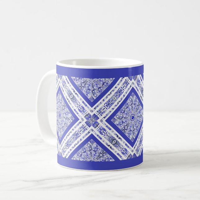 Ceramic snöre Blue of Greece Kaffemugg (Framsida vänster)