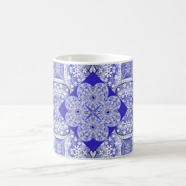 Ceramic Snöre Blue of Greece Kaffemugg (Center)
