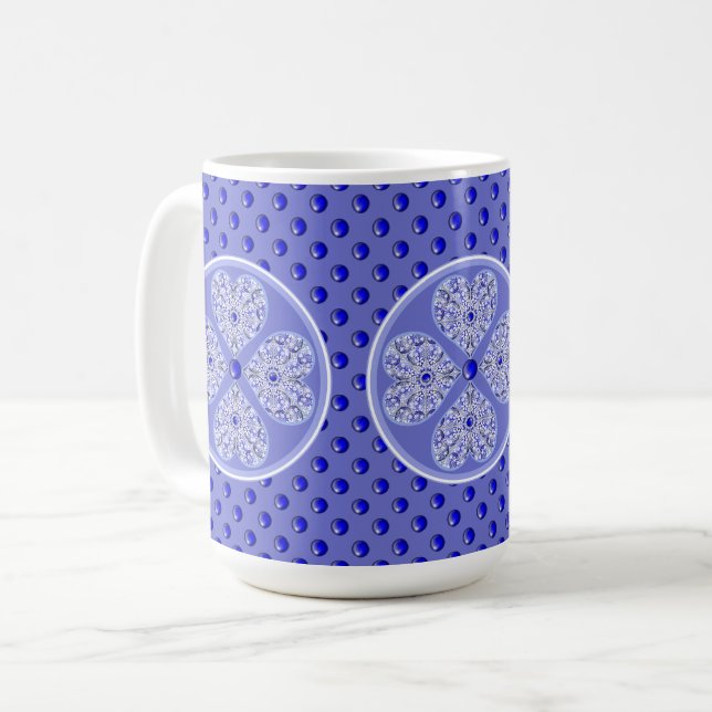 Ceramic Snöre Blue of Greece Kaffemugg (Framsida vänster)