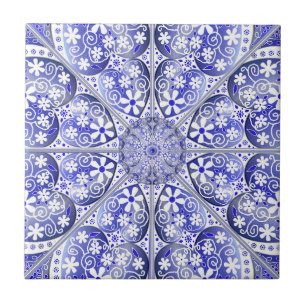 Ceramic Snöre Blue of Greece Kakelplatta