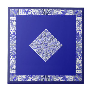 Ceramic Snöre Blue of Greece Kakelplatta