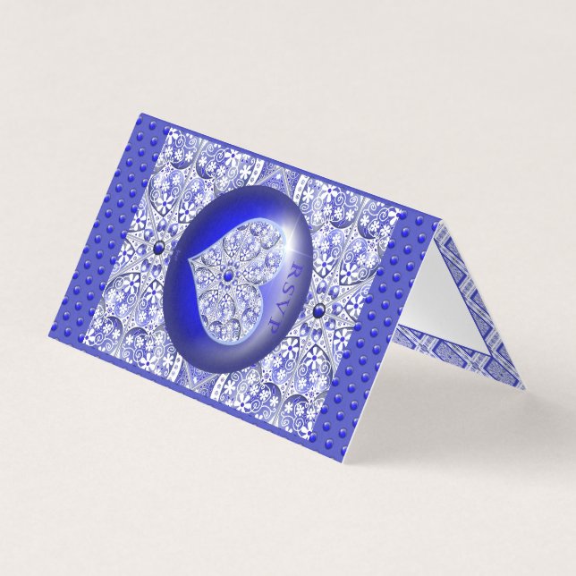 Ceramic Snöre Blue of Greece Kort (Framsida)