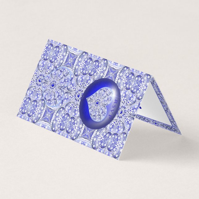 Ceramic snöre Blue of Greece Kort (Framsida)