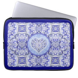 Ceramic snöre Blue of Greece Laptop Fodral
