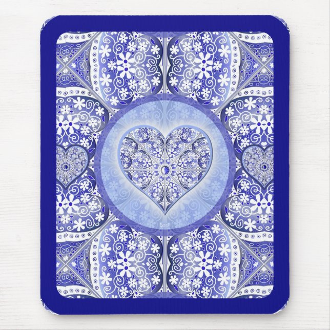 Ceramic snöre Blue of Greece Musmatta (Framsidan)