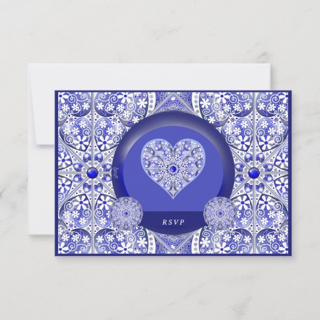 Ceramic Snöre Blue of Greece OSA Kort (Framsida)