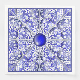 Ceramic Snöre Blue of Greece Pappersservett