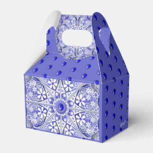 Ceramic Snöre Blue of Greece Presentaskar