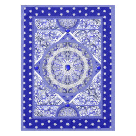 Ceramic Snöre Blue of Greece & snowflake