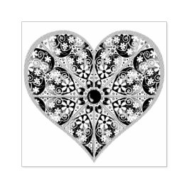 Ceramic Snöre Blue of Greece & snowflake Stämpel