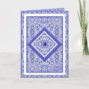 Ceramic Snöre Blue of Greece Tack Kort