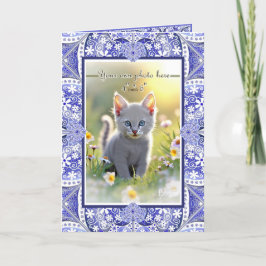 Ceramic snöre Blue of Greece Tack Kort