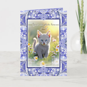 Ceramic snöre Blue of Greece Tack Kort