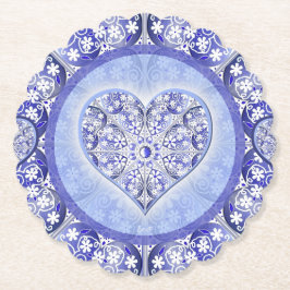 Ceramic Snöre Blue of Greece Underlägg Papper