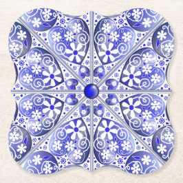 Ceramic snöre Blue of Greece Underlägg Papper