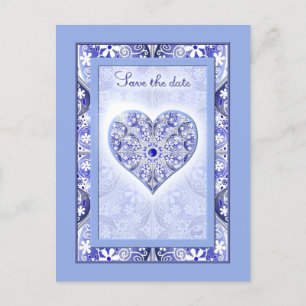 Ceramic snöre Blue of Greece Vykort