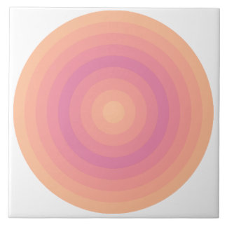 Ceramic Tile Aurora Rosa Circles Kakelplatta