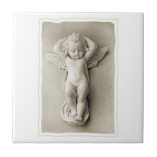 Ceramic Tile Baby Angel Kakelplatta