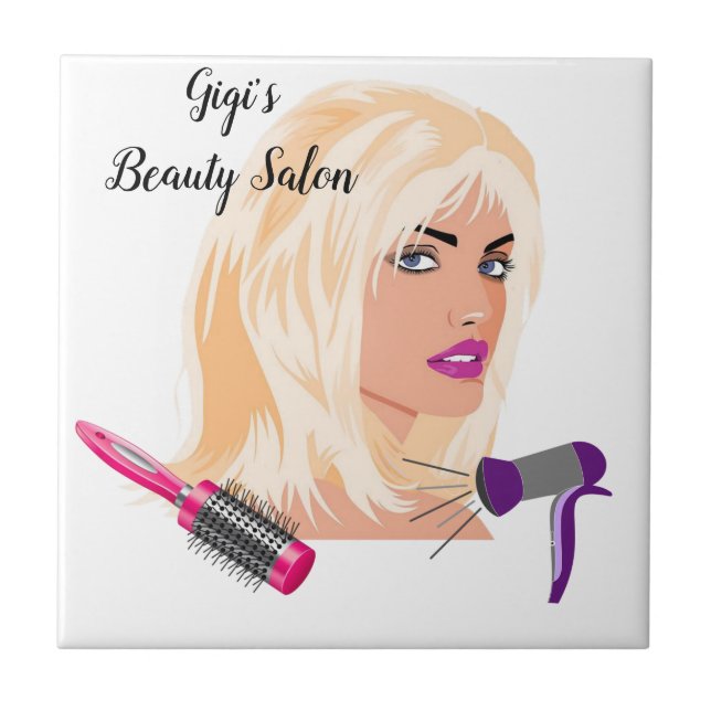 Ceramic Tile Beauty Salon Kakelplatta (Framsidan)