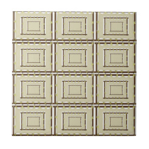 Ceramic Tile Beige Brown Kakelplatta