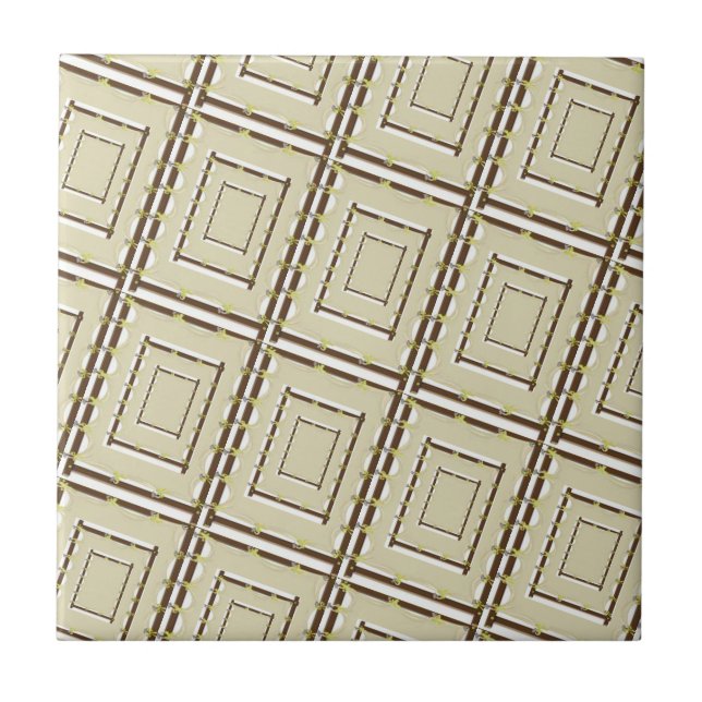 Ceramic Tile Beige Brown Kakelplatta (Framsidan)