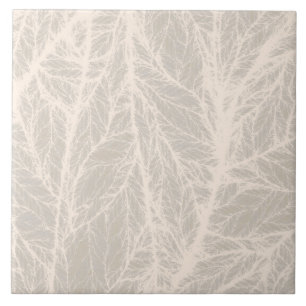 Ceramic Tile Beige Löv Struktur Kakelplatta