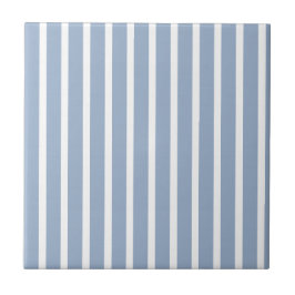 Ceramic Tile  Blue Stripe  Kakelplatta