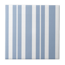 Ceramic Tile  Blue Stripe  Kakelplatta