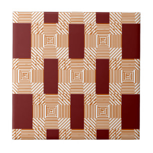 Ceramic Tile Burgundy White Mönster Kakelplatta