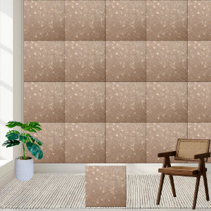 Ceramic Tile från Rough Beige Glitter Kakelplatta