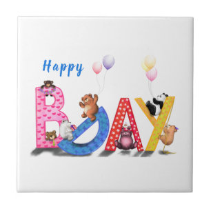 Ceramic Tile Gift Kakelplatta