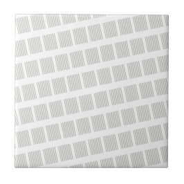 Ceramic Tile Grey & White Stripe Kakelplatta