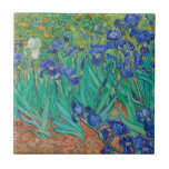 CERAMIC TILE "IRISES" AV VINCENT Van Gogh Kakelplatta<br><div class="desc">"IRISES" AV VINCENT Van Gogh CERAMIC TILE</div>