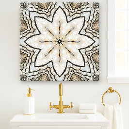 Ceramic Tile, italiensk mosaic Nature Star Kakelplatta