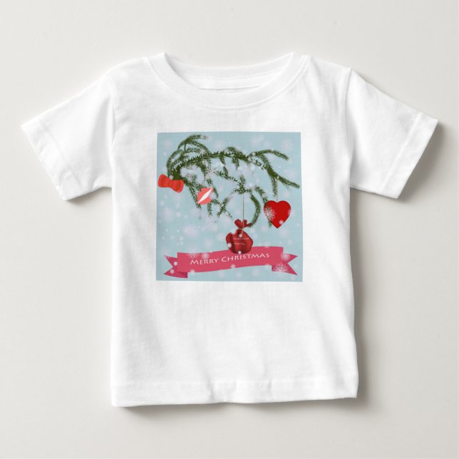 Ceramic Tile jul T Shirt (Framsida)