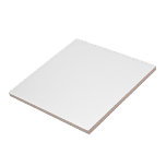 Ceramic Tile Kakelplatta<br><div class="desc">Make it truly yours with this simple white minimalist design. Just add your photo and text to customize it your way. Need a hand with personalization? Hit the message button below—I'd love to help!</div>
