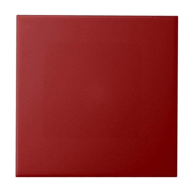 CERAMIC TILE - MÖRK RED KAKELPLATTA (Framsidan)