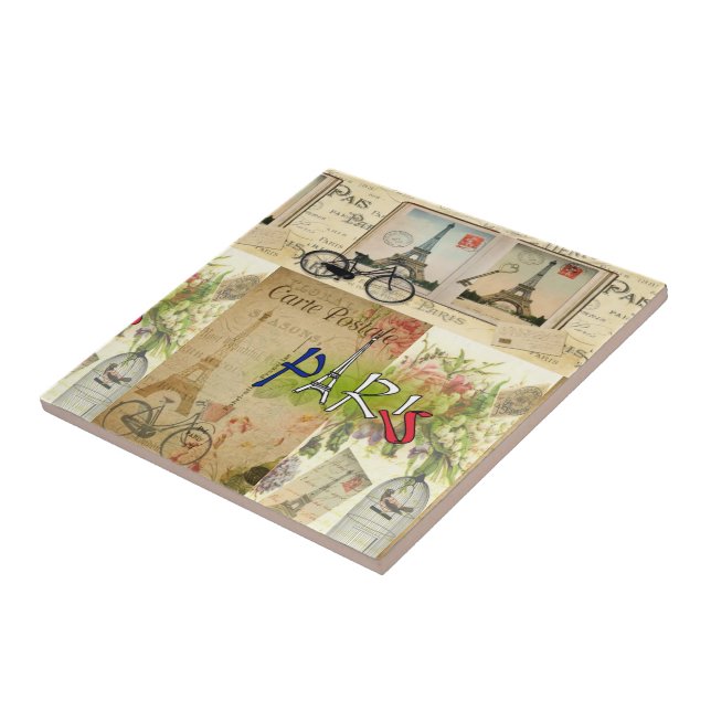 Ceramic Tile Paris Frankrike Kakelplatta (Sidan)