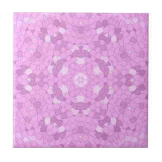 Ceramic Tile pink mosaic Kakelplatta