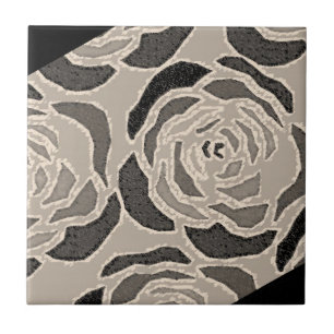 Ceramic Tile Sepia Leopard Mönster Kakelplatta