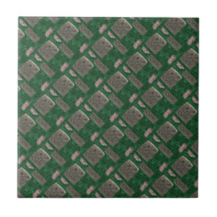 Ceramic Tile Sten Grönt Kakelplatta