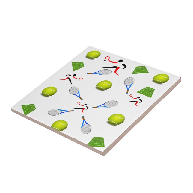 Ceramic Tile Tennis Kakelplatta (Sidan)