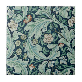 CERAMIC TILE; WILLIAM MORRIS: BLOMMÖNSTER KAKELPLATTA
